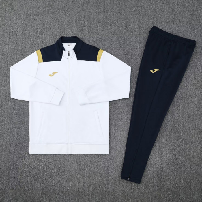2025 JOM White Jacket Tracksuit #2309