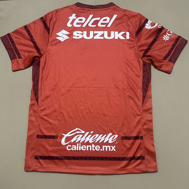 24-25 Pumas UNAM Red Goalkeeper Fans Soccer Jersey