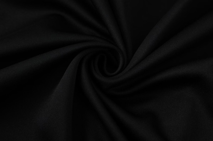 2025 AD Black Jacket Tracksuit #2313