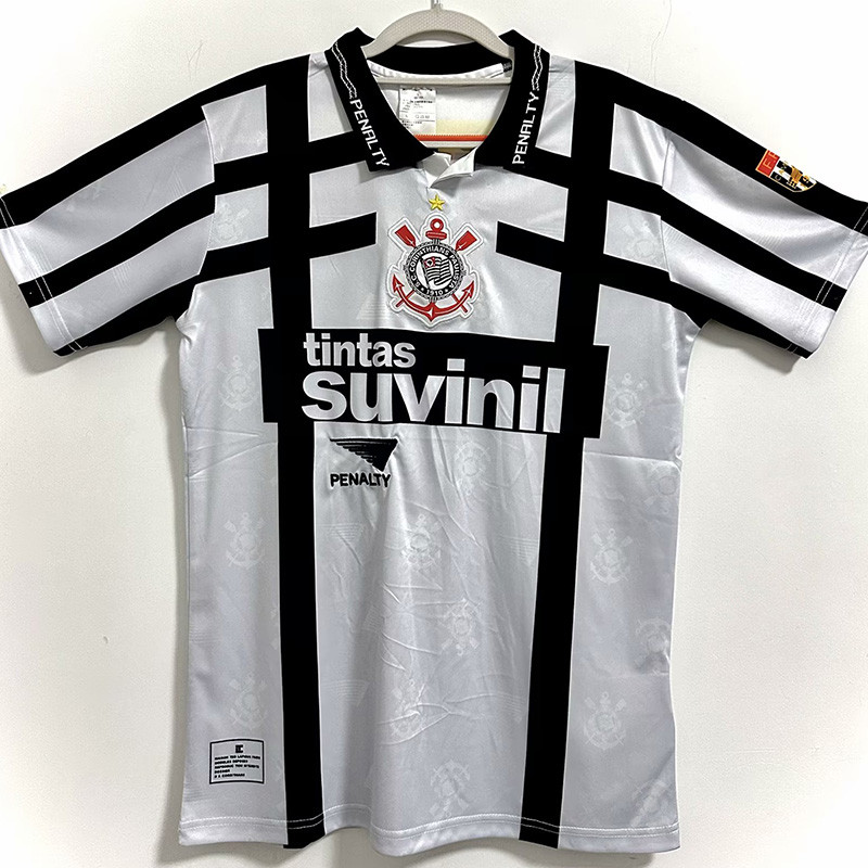 1996 Corinthians Third Retro Soccer Jersey