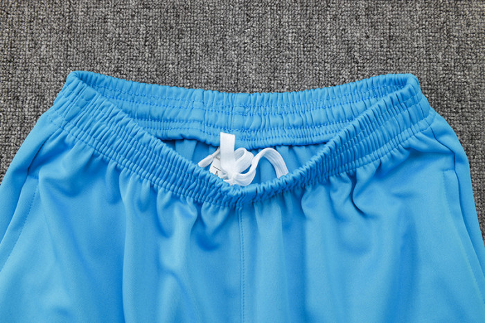 24-25 Man City Light blue Half Pull Tracksuit (半拉链)
