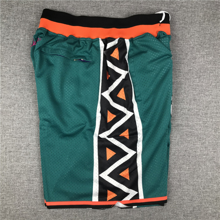 ALL STAR Green City Edition Top Quality NBA Pocket Pants #全明星