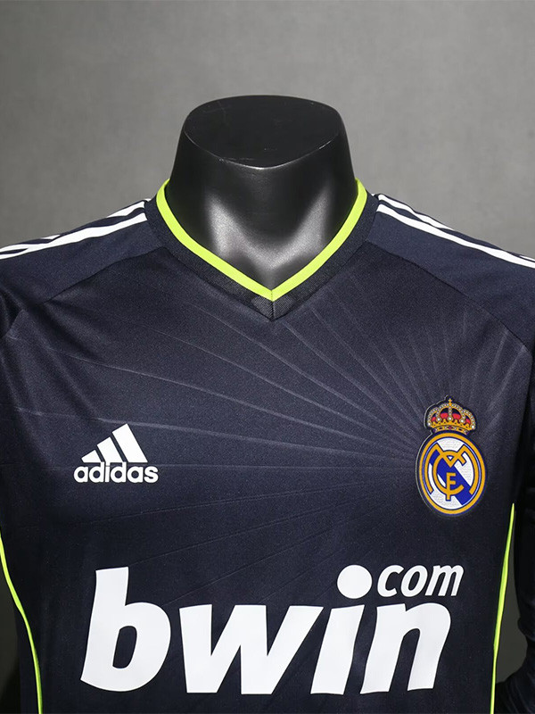 2010-2011 RMA Away Player Version Long Sleeve Retro Soccer Jersey( 长袖球员)