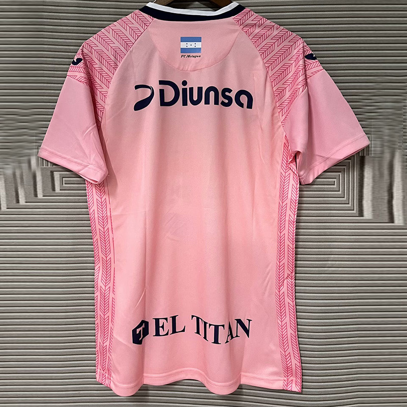 24-25 Motagua Pink Fans Soccer Jersey 莫塔瓜
