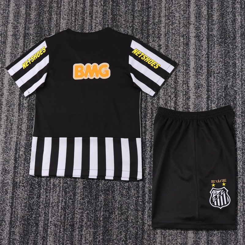 2013 Santos FC Away Kids Retro Soccer Jersey