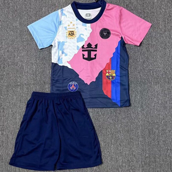 25-26 MESSI #10 Special Edition Kids Soccer Jersey *后卡通号