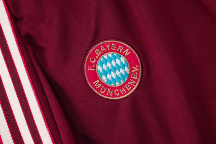 25-26 Bayern Jujube red Jacket Tracksuit #A2506
