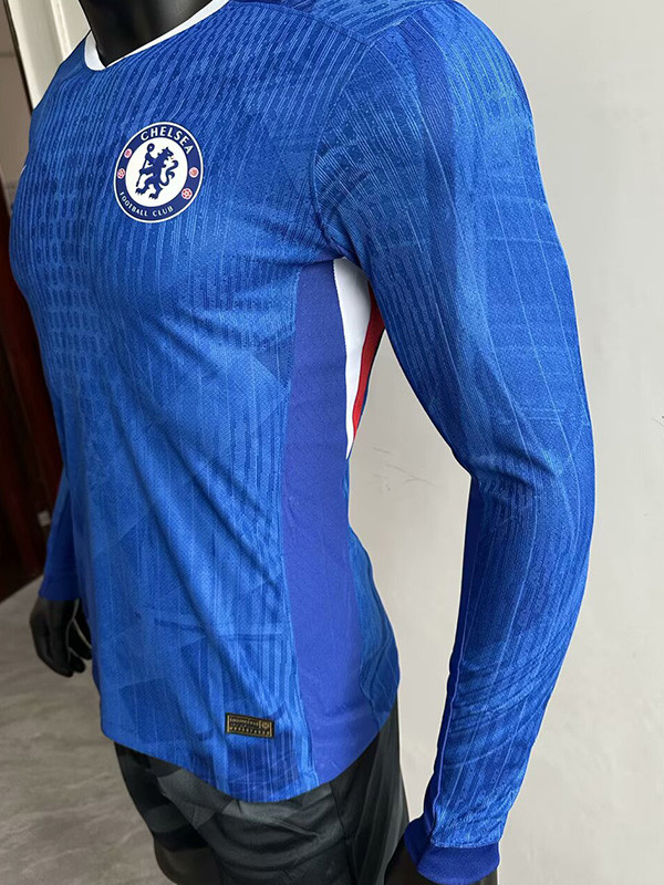 25-26 CHE Home Long Sleeve Player Version Soccer Jersey (长袖球员)