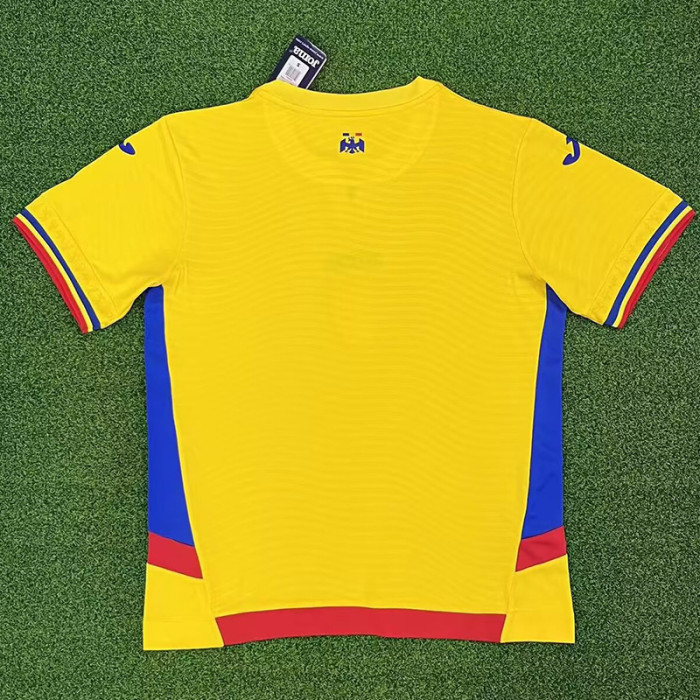 25-26 Romania Home Fans Soccer Jersey