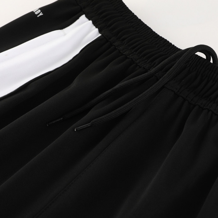 2024 AD Black Half Pull Tracksuit #AB06 (半拉链)