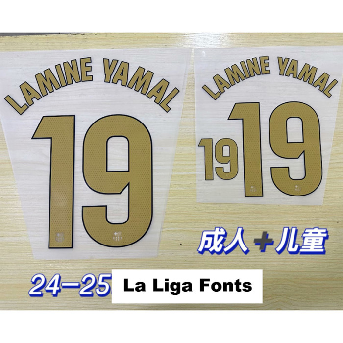 24-25 BAR Home Player Version Soccer Jersey *新广告