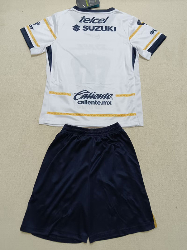 24-25 Pumas UNAM Home Kids Soccer Jersey