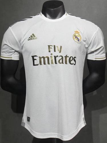 2019-2020 RMA Home Player Version Retro Soccer Jersey(球员）