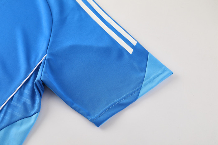 2025 AD09 Fancy blue Training Short Suit