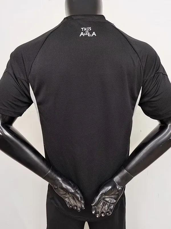 25-26 Algeria Black Player Version Training shirts #A38