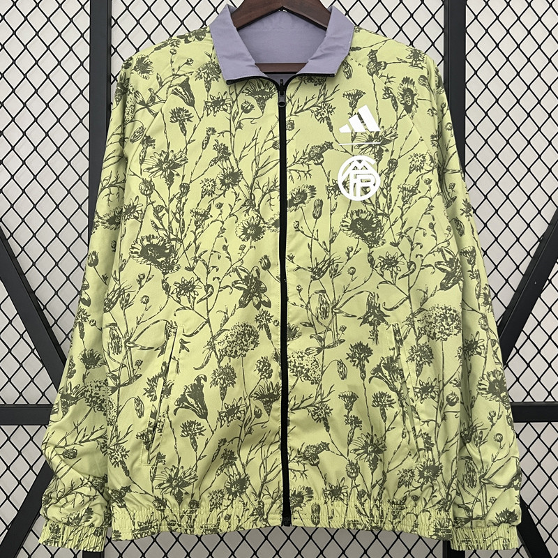 2024 Bayern Purple & Green Double Sided Windbreaker (双面风衣)