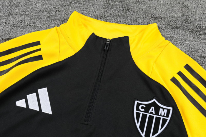 25-26 Atletico Mineiro Black Half Pull Tracksuit (半拉链)