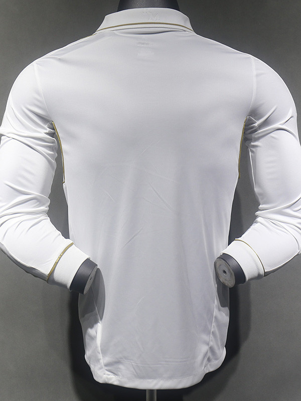 2011-2012 RMA Home Player Version Long Sleeve Retro Soccer Jersey（长袖球员）