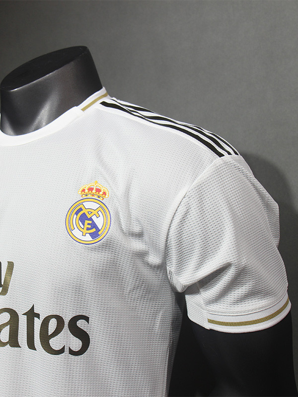 2019-2020 RMA Home Player Version Retro Soccer Jersey(球员）