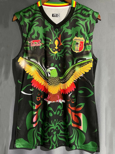 2023 Mali Black Green Vest (黑绿花)