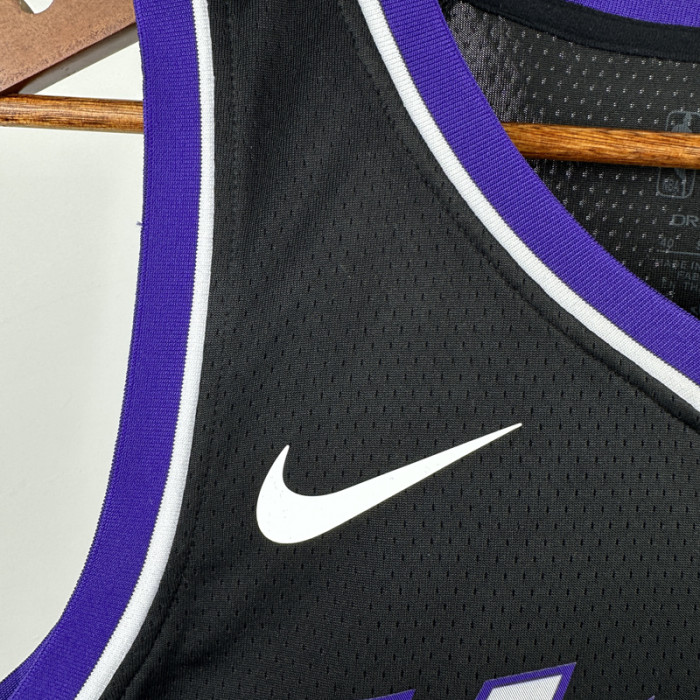 23-24 Kings LAVINE #8 Black Top Quality Hot Pressing NBA Jersey