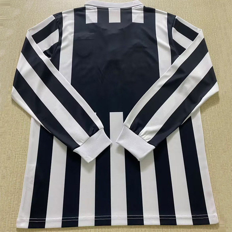 1984-1985 JUV Home Retro Long Sleeve Soccer Jersey (长袖)
