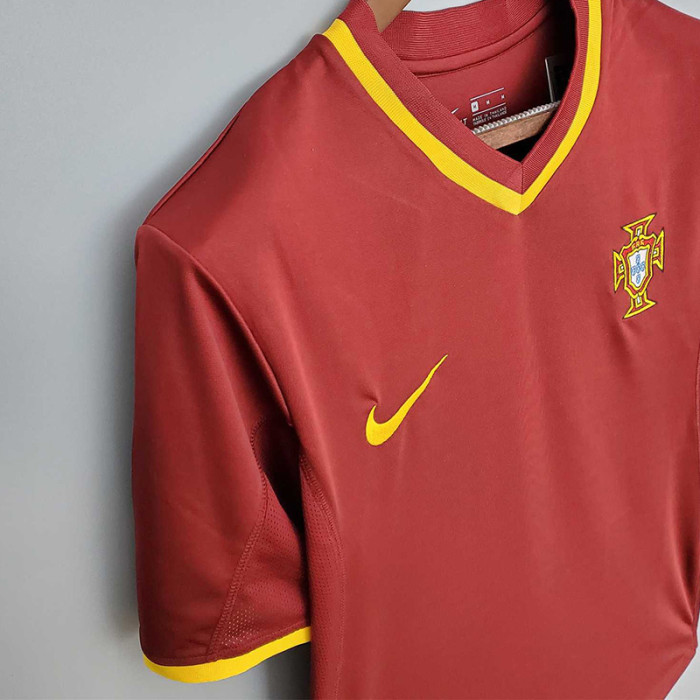 2000 Portugal Home Retro Soccer Jersey