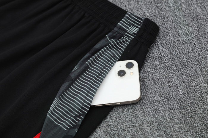 2025 AD White Red Tank top and shorts suit