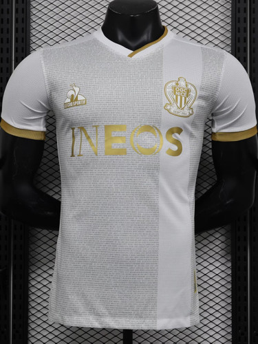 24-25 OGC Nice Away Player Version Soccer Jersey