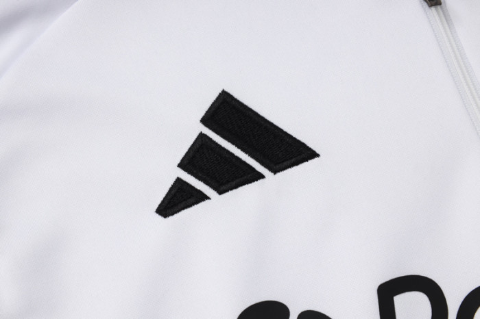 25-26 Inter Miami White Half Pull Tracksuit #B2522(半拉链)
