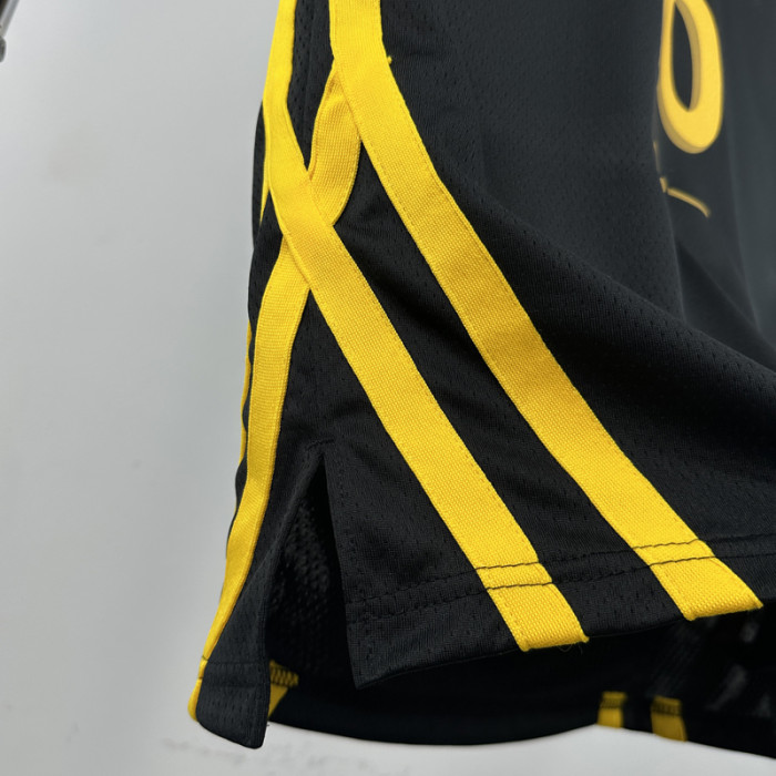 23-24 WARRIORS BUTLERIII #10 Black City Edition Top Quality Hot Pressing NBA Jersey (V领)