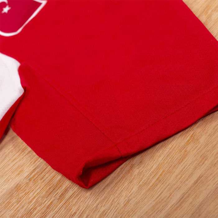 2008 Turkey Red Retro Soccer Jersey