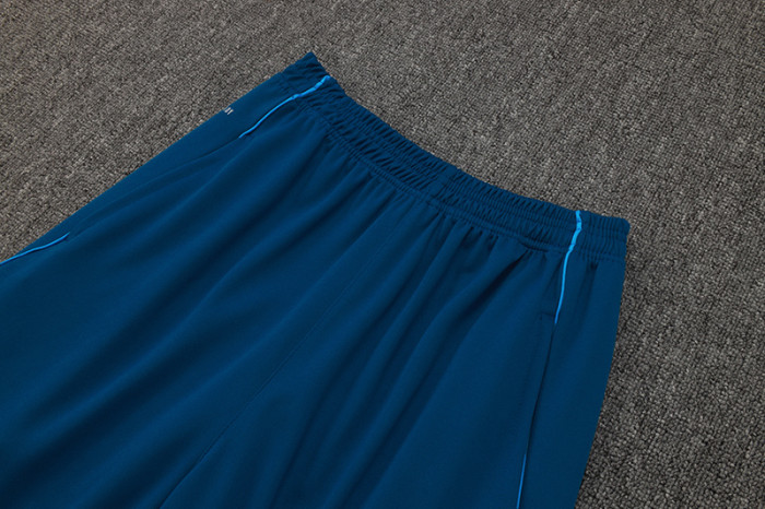 2025 AD Dark blue Half Pull Tracksuit #06(半拉链)
