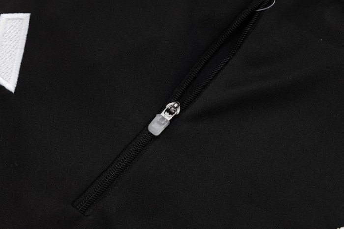 25-26 RMA Black Half Pull Tracksuit #B2501(半拉链)