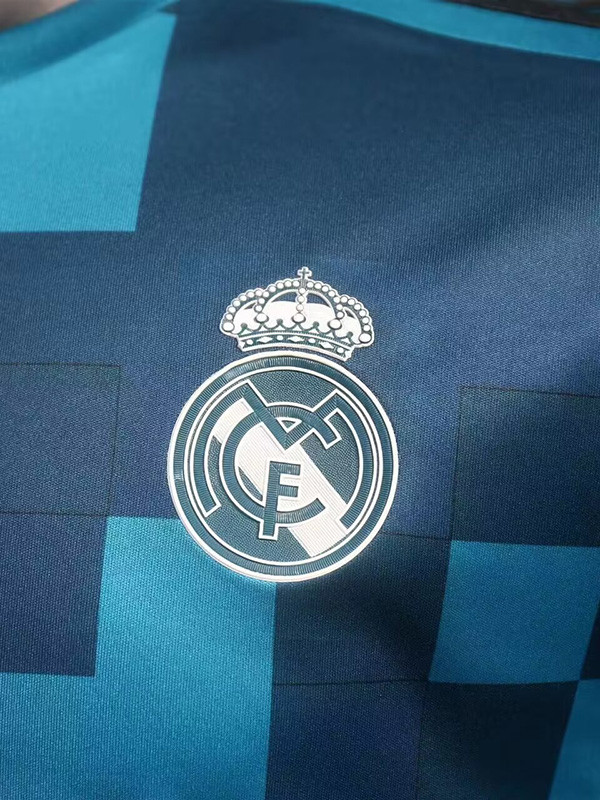 2017-2018 RMA Third Player Version Retro Soccer Jersey（ 球员）