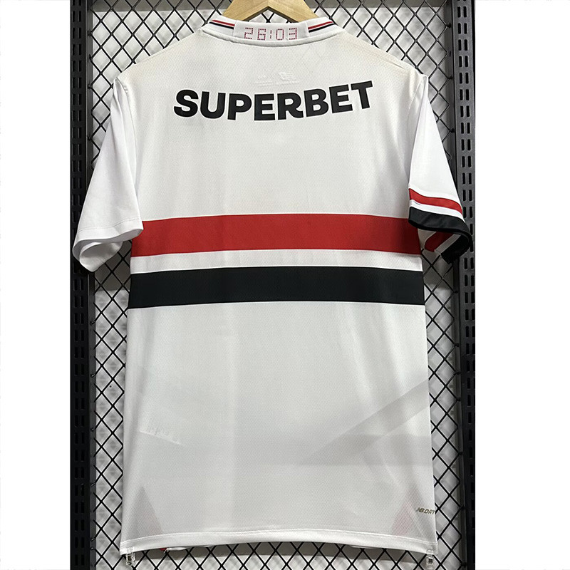 25-26 Sao Paulo Home Fans Soccer Jersey