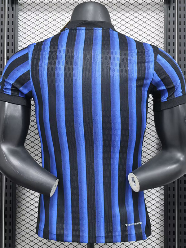 25-26 INT Home Player Version Soccer Jersey (前带广告)