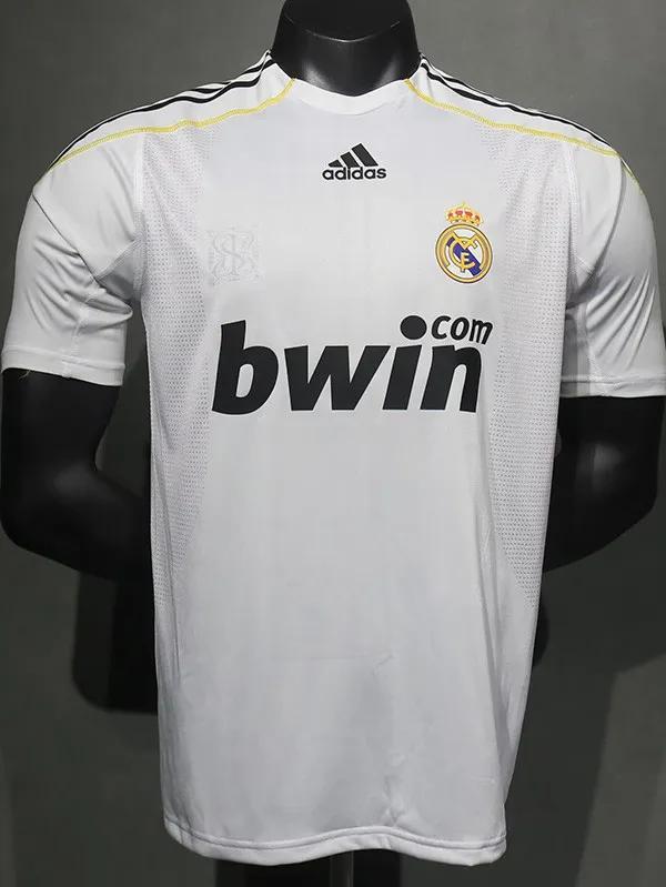 2009-2010 RMA Home Player Version Retro Soccer Jersey