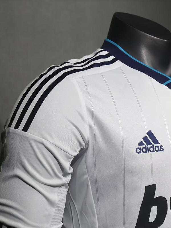 2012-2013 RMA Home Player Version Long Sleeve Retro Soccer Jersey（长袖球员）