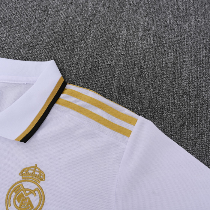 25-26 RMA White Polo Short Sleeve