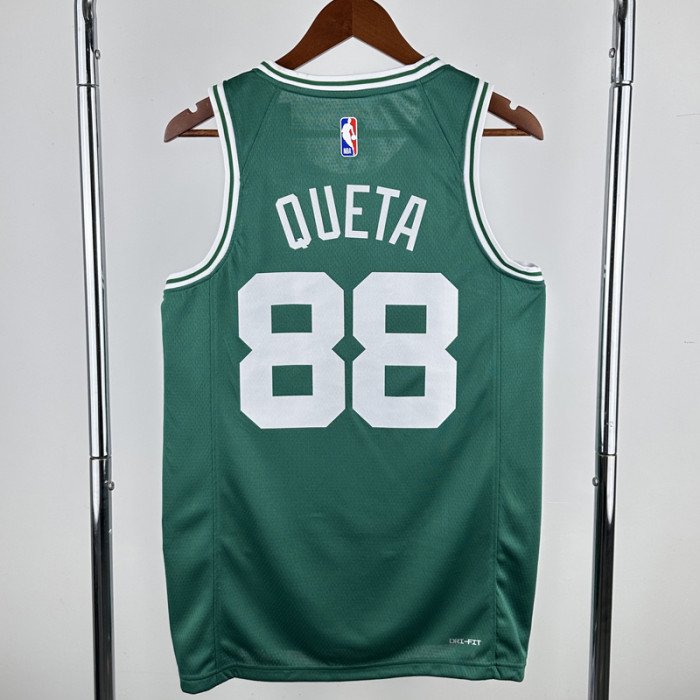 22-23 CELTICS QUETA #88 Green Away Top Quality Hot Pressing NBA Jersey