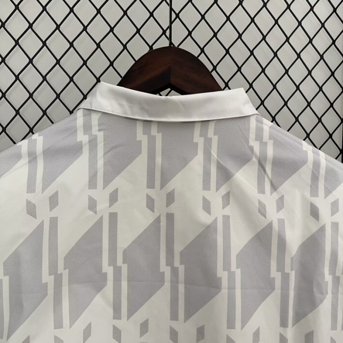 2024 Man City White Double Sided Windbreaker (双面风衣)