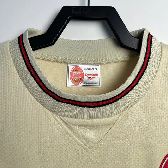 1996-1997 LIV Away Long Sleeve Retro Soccer Jersey (长袖)