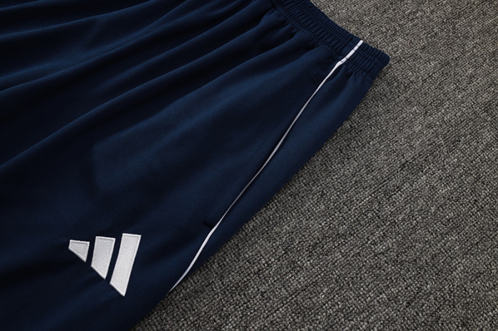 2025 AD Royal blue Half Pull Tracksuit #06(半拉链)