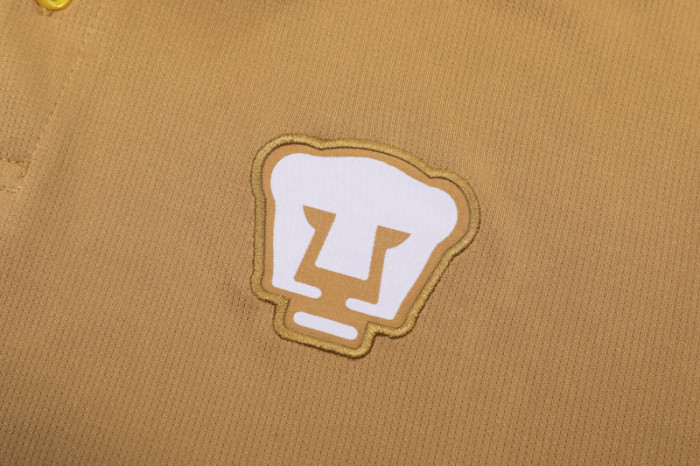 25-26 Pumas UNAM Earthy Yellow Polo Tracksuit