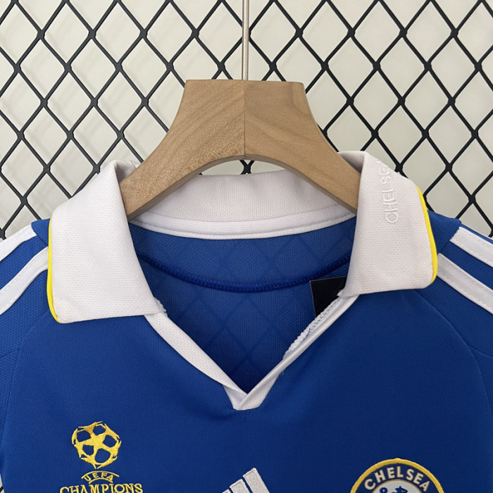 2008-2009 CHE Home Kids Retro Soccer Jersey (带决赛字)
