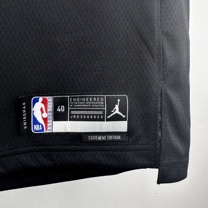 23-24 Rockets SENGUN #28 Black Top Quality Hot Pressing NBA Jersey (Trapeze Edition)飞人版