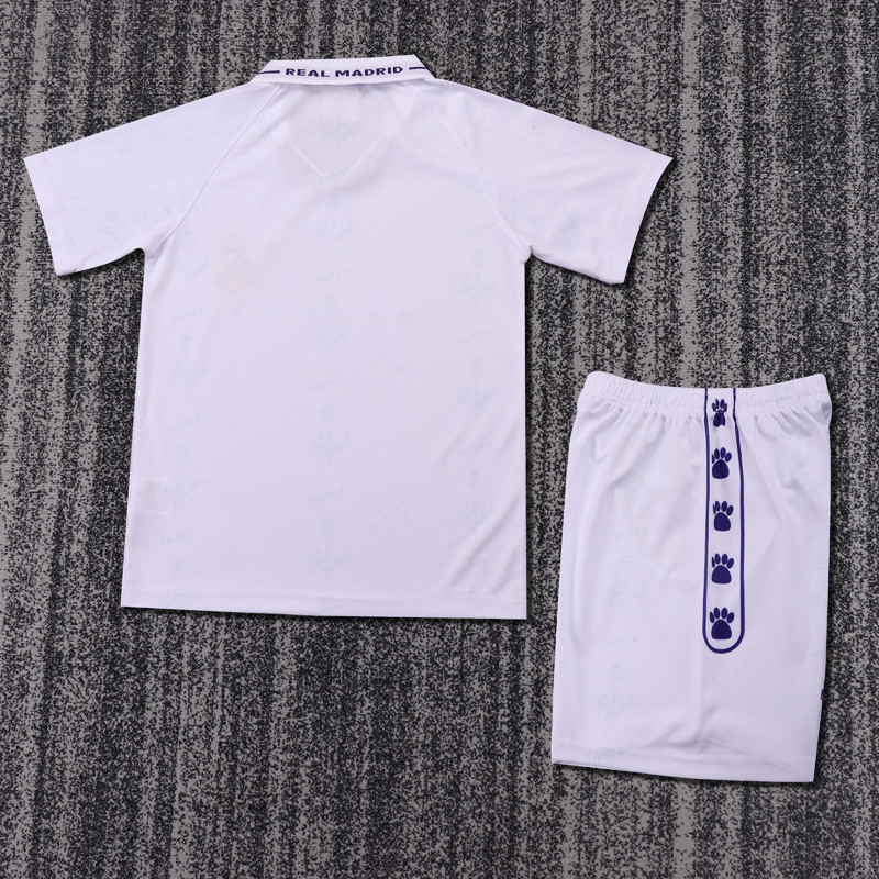 1994-1996 RMA Home Kids Retro Soccer Jersey