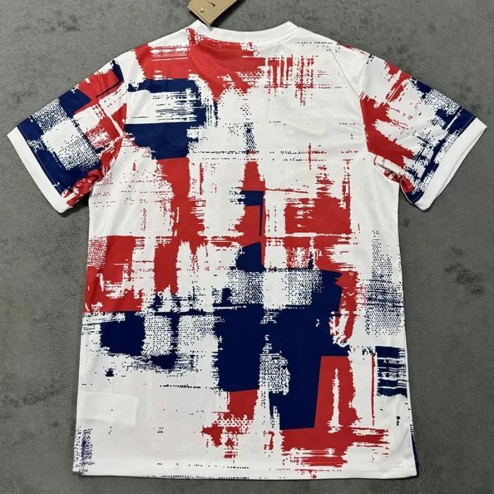 25-26 BAR Special Edition White Red Fans Training Shirts