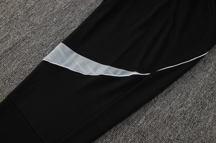 2025 AD Grey Half Pull Tracksuit (半拉链)